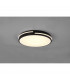 Tacoma Modern Flush Ceiling Light Black Matt 2700-6500K Remote control-2