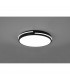 Tacoma Modern Flush Ceiling Light Black Matt 2700-6500K Remote control-3