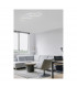 Vigo Modern LED Semi Flush Light White Matt 3000K-3