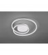 Zibal Modern LED Semi Flush Light White Matt 3000K-3