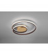 Zibal Modern LED Semi Flush Light Rusty 3000K-2