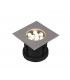 Belaja Modern 12cm Outdoor Square Recessed Ground Light Nickel Matt 3000K IP65-1