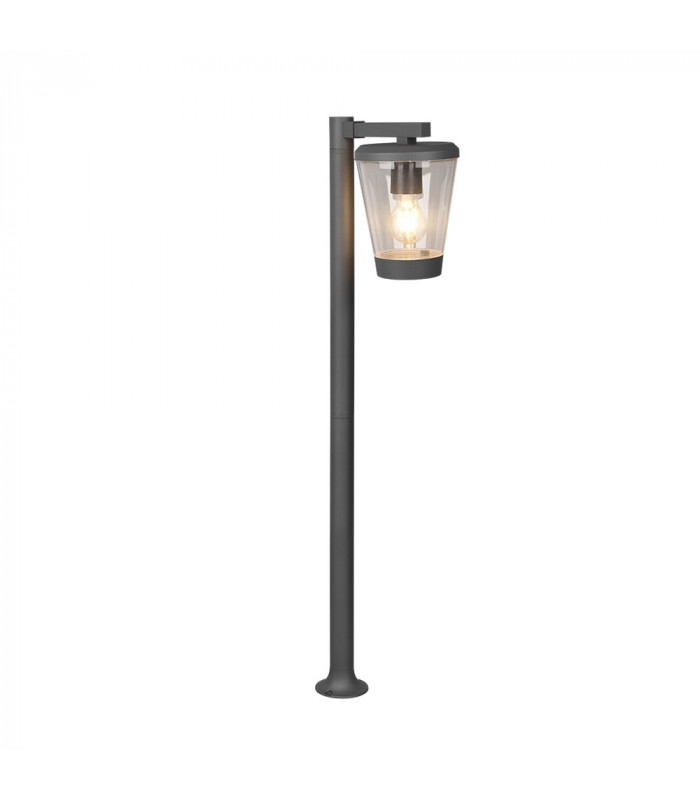 Cavado Modern Outdoor Bollard Anthracite IP44-1