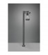 Cavado Modern Outdoor Bollard Anthracite IP44-4