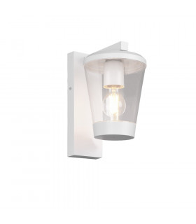 Cavado Modern Outdoor Wall Lantern White Matt IP44-1