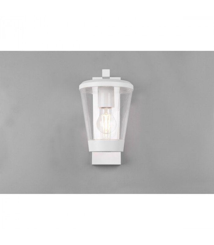 Cavado Modern Outdoor Wall Lantern White Matt IP44-3