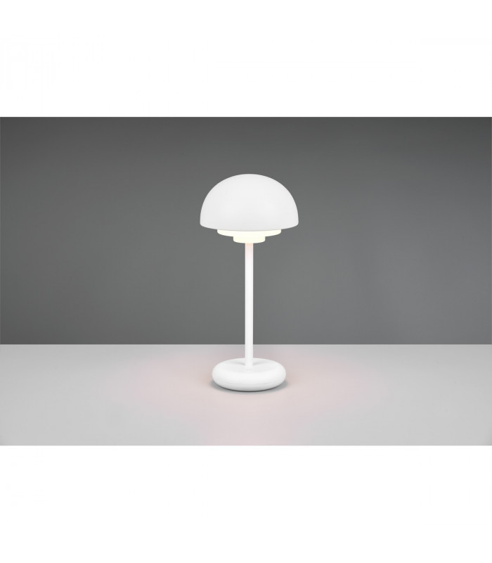 Elliot Modern Outdoor Portable Lamp White Matt 3000K IP44-2