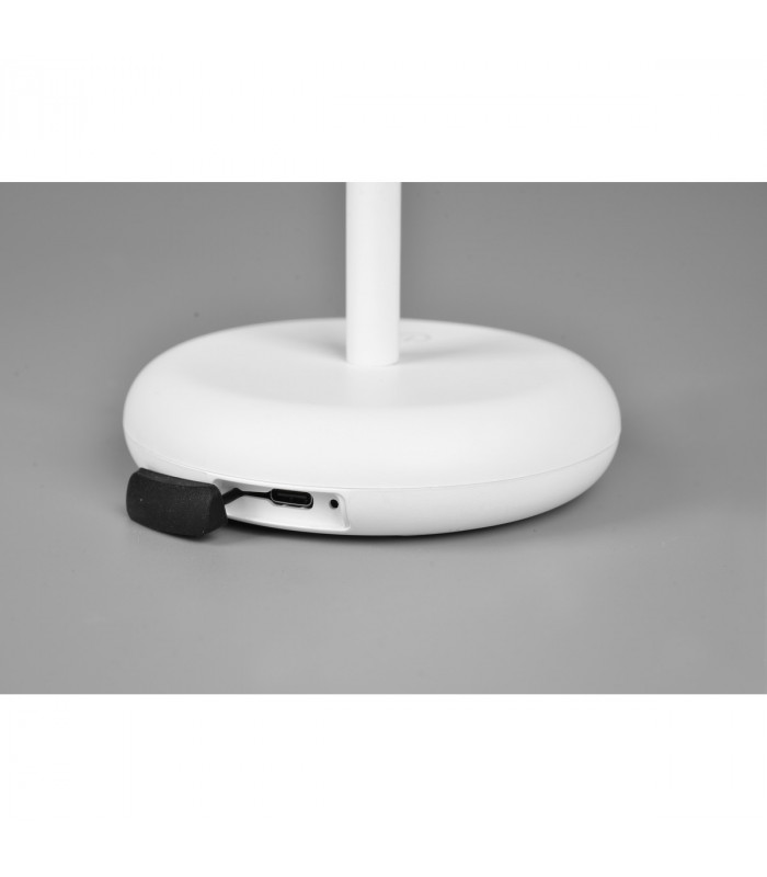 Elliot Modern Outdoor Portable Lamp White Matt 3000K IP44-4
