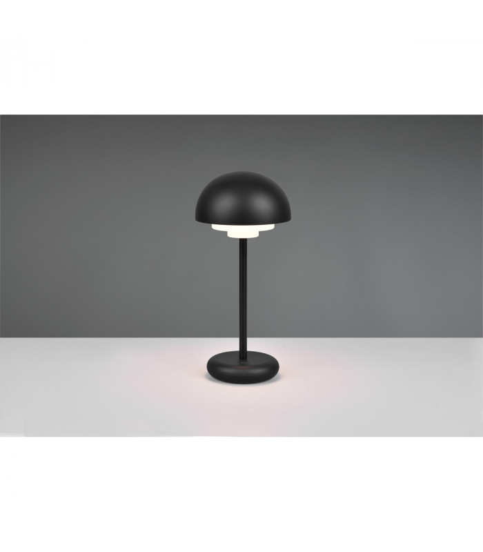 Elliot Modern Outdoor Portable Lamp Black Matt 3000K IP44-2