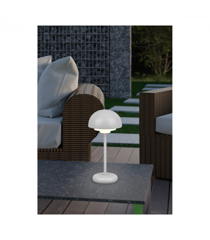 Elliot Modern Outdoor Portable Lamp Ultimate grey 3000K IP44-6