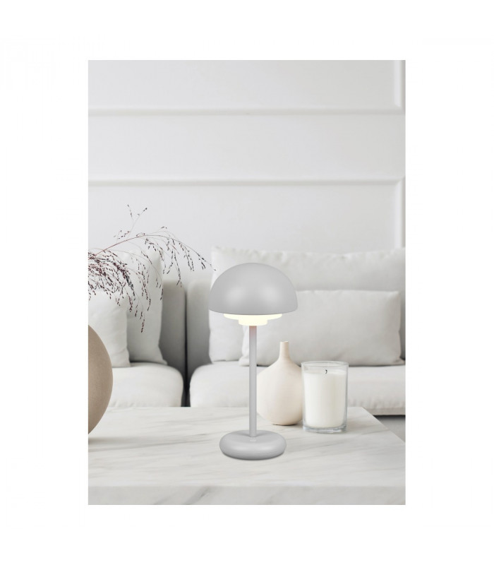 Elliot Modern Outdoor Portable Lamp Ultimate grey 3000K IP44-7