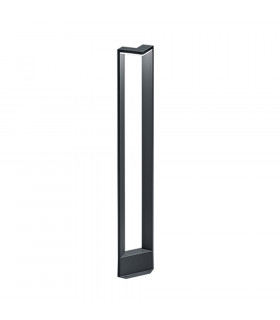 Ganges Modern Outdoor Bollard Anthracite 3000K IP54-1