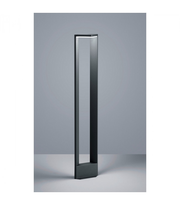 Ganges Modern Outdoor Bollard Anthracite 3000K IP54-3