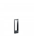 Ganges Modern Outdoor Pedestal Light Anthracite 3000K IP54-1