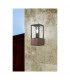 Garonne Modern Outdoor Wall Lantern Wood coloured IP44-4