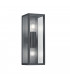 Garonne Vintage 2 Light Outdoor Up Down Wall Lamp Anthracite IP44-1