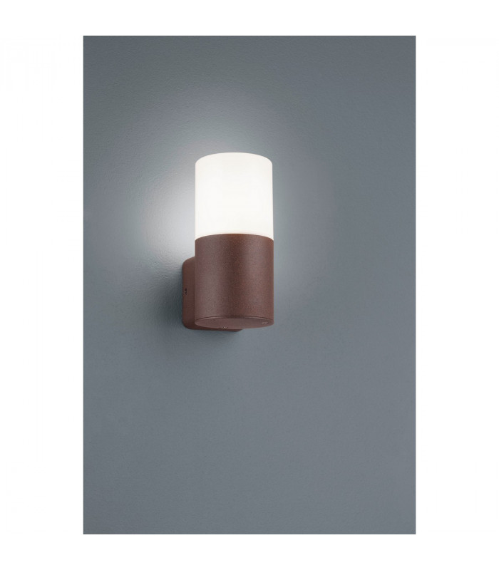Hoosic Modern Outdoor Modern Wall Lamp Rusty IP44-2