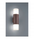 Hoosic Modern 2 Light Outdoor Up Down Wall Lamp Rusty IP44-2