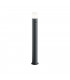 Hoosic Modern Outdoor Bollard Anthracite IP44 with PIR-1