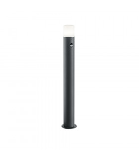 Hoosic Modern Outdoor Bollard Anthracite IP44 with PIR-1