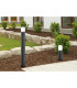 Hoosic Modern Outdoor Bollard Anthracite IP44 with PIR-3