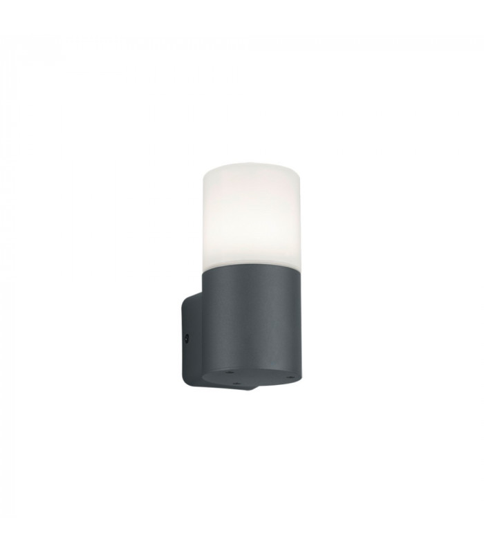 Hoosic Modern Outdoor Modern Wall Lamp Anthracite IP44-1