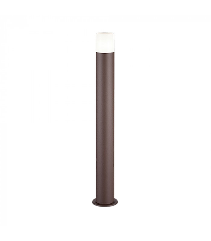 Hoosic Modern Outdoor Bollard Rusty IP44-1