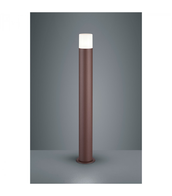 Hoosic Modern Outdoor Bollard Rusty IP44-2