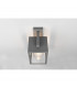 Lunga Modern Outdoor Wall Lantern Anthracite IP44 with Dusk sensor-5