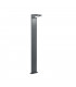 Nelson Modern 100cm Outdoor Bollard Anthracite 3000K IP54-1