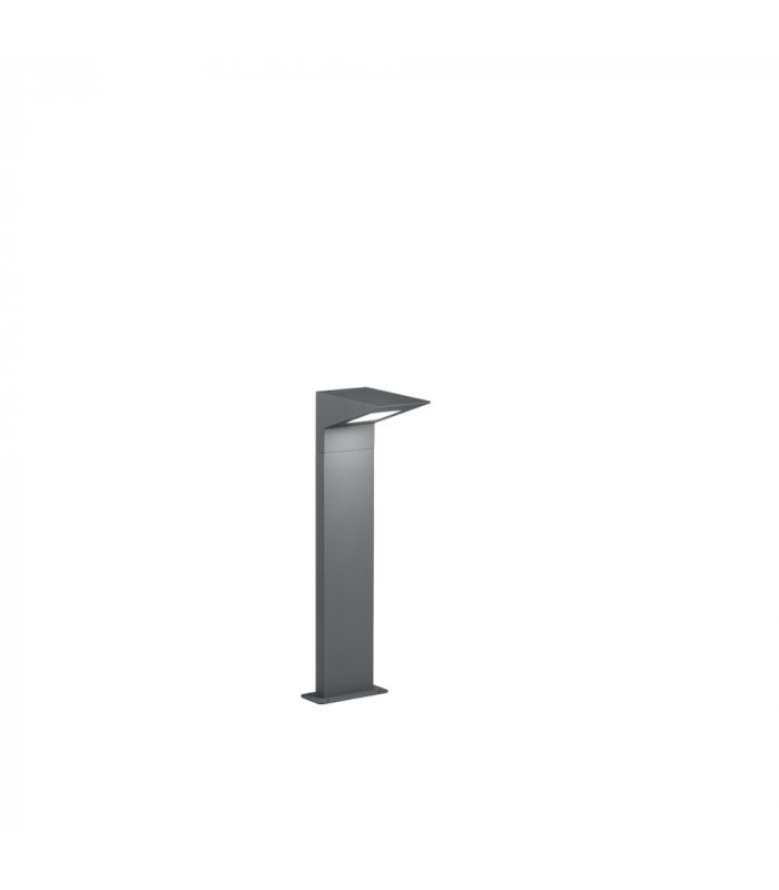 Nelson Modern 50cm Outdoor Bollard Anthracite 3000K IP54-1
