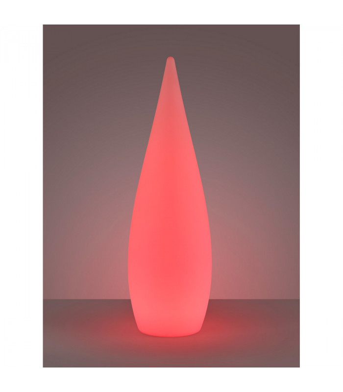 Palmas Modern RGBW LED 37cm Outdoor Portable Lamp White 3000K IP44 Remote control-5