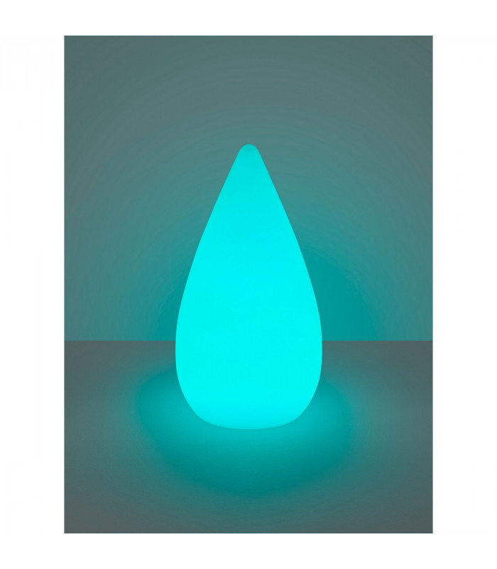 Palmas Modern RGBW LED 20cm Outdoor Portable Lamp White 3000K IP44 Remote control-3
