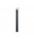 Pearl Modern Outdoor Bollard Anthracite 3000K IP54 with PIR-1
