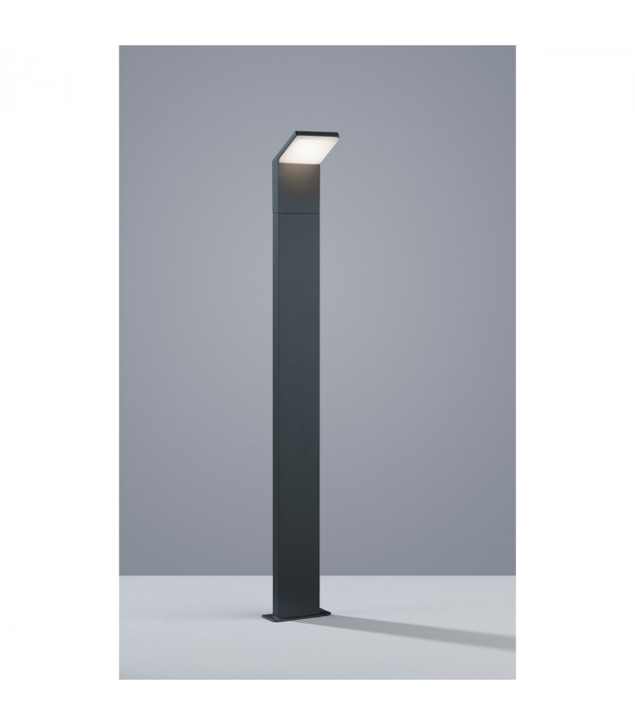 Pearl Modern 100cm Outdoor Bollard Anthracite 3000K IP54-2