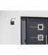Pearl Modern Outdoor Modern Wall Lamp Anthracite 3000K IP54-3