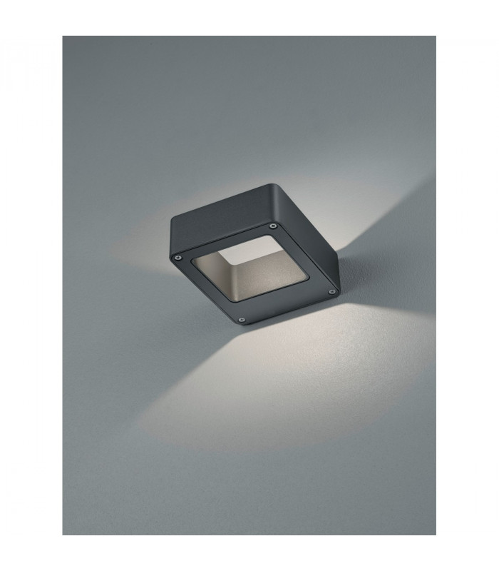 Reno Modern Outdoor Up Down Wall Lamp Anthracite 3000K IP54-2