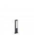 Rhine Modern 2 Light Outdoor Pedestal Light Anthracite 3000K IP54-1