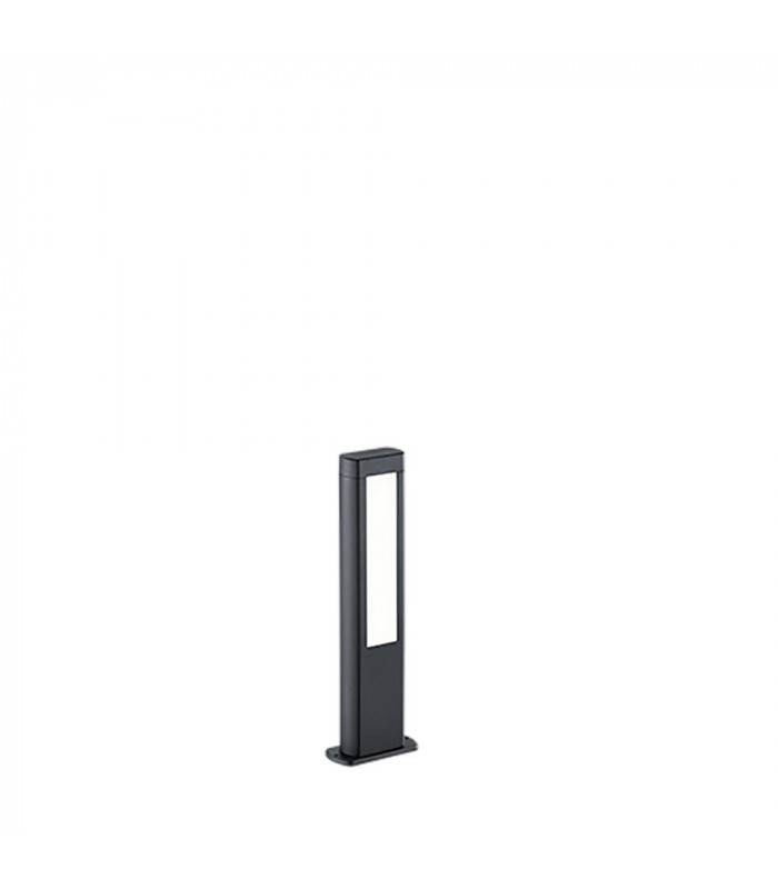 Rhine Modern 2 Light Outdoor Pedestal Light Anthracite 3000K IP54-1