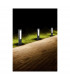 Rhine Modern 2 Light Outdoor Pedestal Light Anthracite 3000K IP54-3