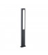 Rhine Modern 2 Light Outdoor Bollard Anthracite 3000K IP54-1