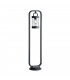 Sambesi Modern 100cm Outdoor Bollard Anthracite IP44 with Dusk sensor-1