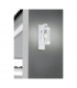 Sambesi Modern Outdoor Wall Lantern White Matt IP44 with Dusk sensor-4