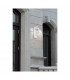 Sambesi Modern Outdoor Wall Lantern White Matt IP44 with Dusk sensor-5