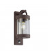 Sambesi Modern Outdoor Wall Lantern Rusty IP44 with PIR-1