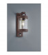 Sambesi Modern Outdoor Wall Lantern Rusty IP44 with PIR-2