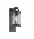 Sambesi Modern Outdoor Wall Lantern Anthracite IP44 with PIR-1