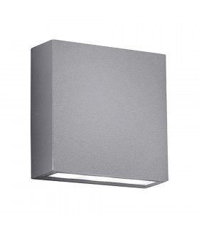 Thames Modern 2 Light Outdoor Up Down Wall Lamp Titanium 3000K IP54-1