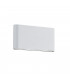 Thames Ii Modern 17cm 2 Light Outdoor Up Down Wall Lamp White Matt 3000K IP54-1