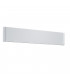 Thames Ii Modern 46cm 2 Light Outdoor Up Down Wall Lamp White Matt 3000K IP54-1